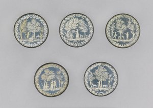 Set of Ten Buttons by Unbekannt Unbekannt